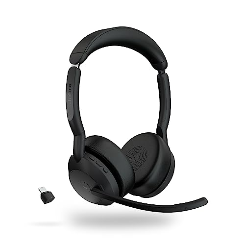 Jabra Evolve2 55 Stereo Wireless Headset MS Teams