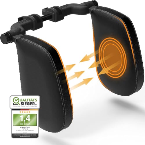 ⚡ BLITZDEAL (-74%) FLIPLINE seitliche Kopfstützen-Polster fürs Auto | Verstellbar & Weich