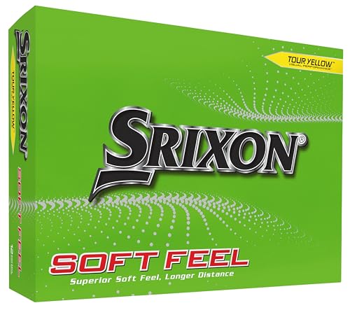 Srixon Soft Feel Golf Balls, Soft Feel 13, Yellow