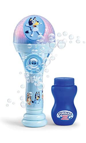 Bluey Dance Mode Bubble Machine and Toy Microphone