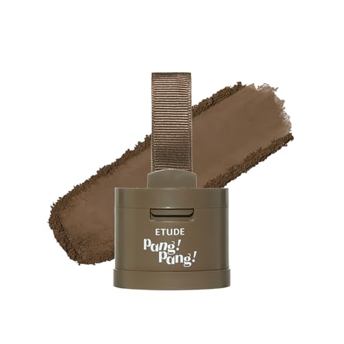 ETUDE Hair Pang Pang Shadow, Light Brown, Waterproof, For Facial Makeup, Hairline and Thin Hair, Hairline Powder