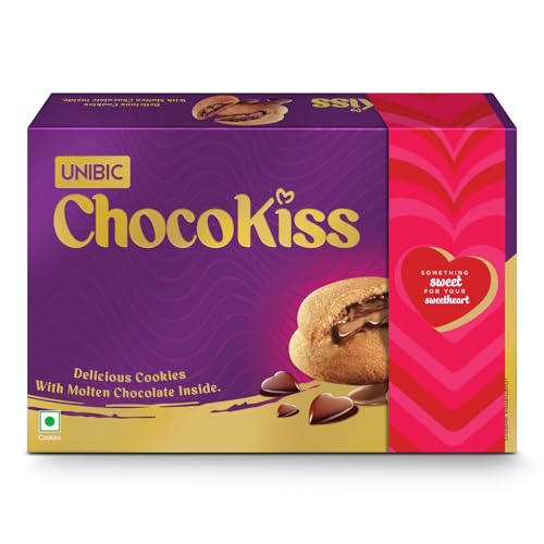 Choco Kiss | Limited Edition Choco Filled Cookies | Chocolate Delight | Perfect Gift | 500Gm