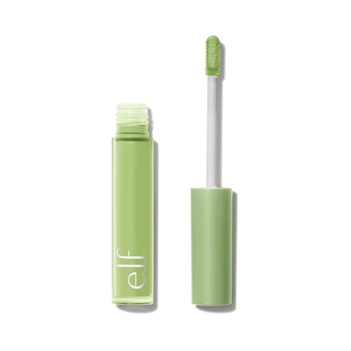 e.l.f. Camo Color Corrector, Hydrating & Long-Lasting Color Corrector For Camouflaging Discoloration, Dullness & Redness, Vegan & Cruelty-Free, Green