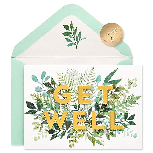 Papyrus Get Well Soon Card (Sending Healing Thoughts)