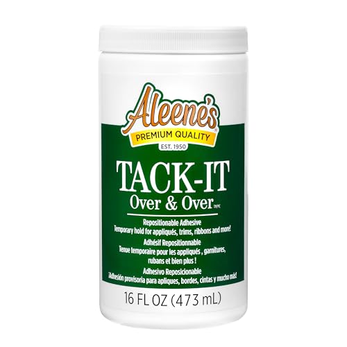 Aleene's Tack-It Over & Over Repositionable Adhesive 16 fl.oz.