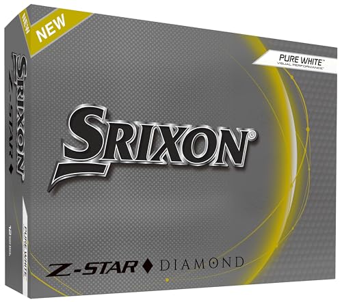 Srixon Z-Star Diamond Golf Balls, Diamond 2, White