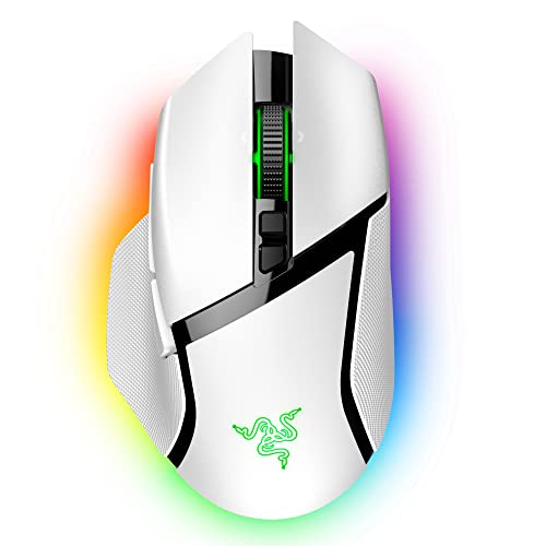 Razer Basilisk V3 Pro Customizable Wireless Gaming Mouse: Fast Optical Switches Gen-3 -HyperScroll Tilt Wheel-Chroma RGB-11…