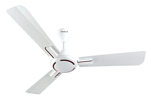 Havells 1200mm Ambrose Energy Saving High Speed Ceiling Fan|Premium Finish, Deco.Fan, Elegant Looks, High Air Delivery, 100% Pure Copper Motor|2 Yr Wa
