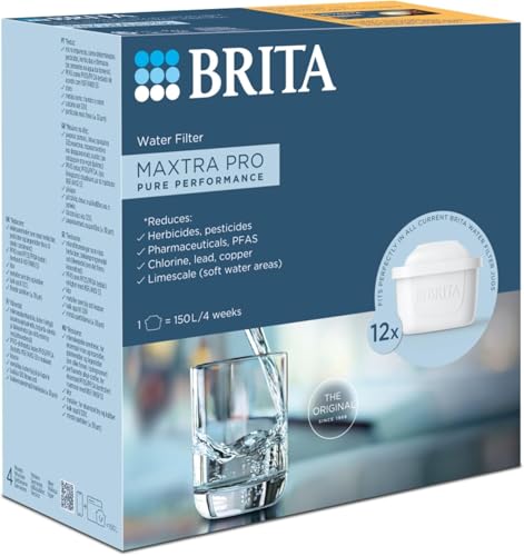 (-35%) BRITA Wasserfilter-Kartuschen MAXTRA PRO Pure Performance - 12er-Pack