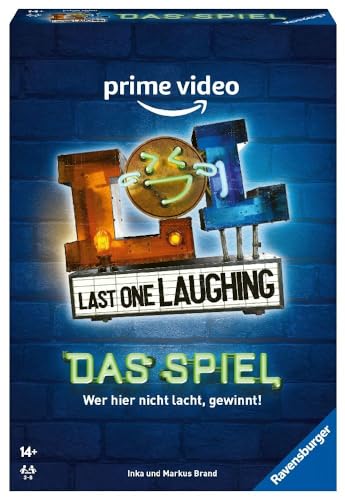 (-49%) Ravensburger 27524 - Last One Laughing - Das Partyspiel zur Show, LOL Spiel für 3-8 Spieler ab 14 Jahren, über 350 Aufgaben zur Nicht-Lachen-Challenge, das lustige Kartenspiel zur LOL Staffel 1 2 3 4