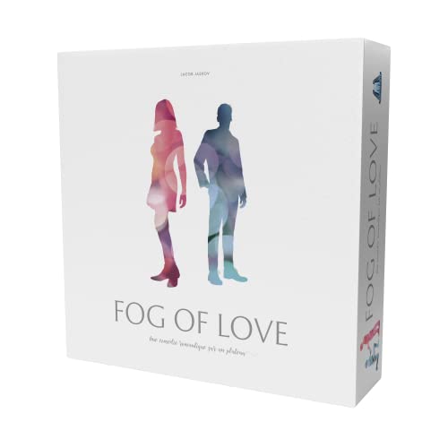 Blackrock Games Fog of Love - Jeu de société 2 Joueurs - Jeu 16 Ans - Jouer Un Personnage de comédie Romantique - Jeu de rôle - Amusant et Tactique - Deux Joueurs