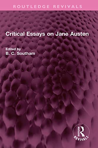 Critical Essays on Jane Austen book cover