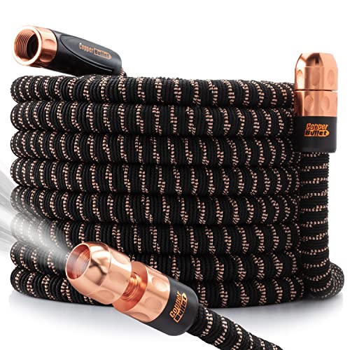 Pocket Hose Copper Bullet AS-SEEN-ON-TV Expands to 100 ft Removable Turbo Shot...