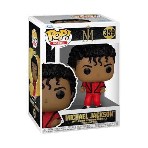 Funko POP! Rocks: Michael Jackson - (Thriller) - Collectable Vinyl Figure - Gift Idea - Official Merchandise - for Kids & Adults - Music Fans - Model Figure for Collectors and Display