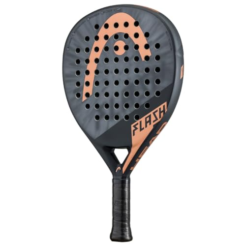 Head Flash Padel/Pop Tennis Paddle (Coal/Grey) (226143)
