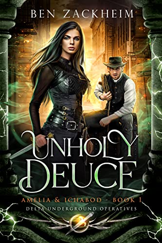 Unholy Deuce - Amelia and Ichabod book cover