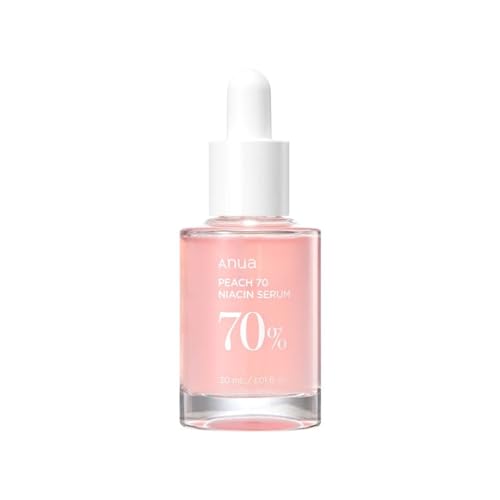 Anua Peach 70 Niacinamide Serum 30ml / brightening hydrating face serum/daily clean beauty (1.01 fl. oz.)