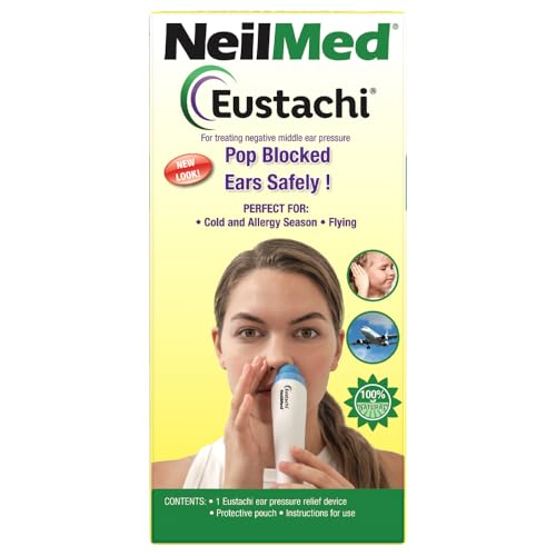 NeilMed Eustachi-Eustachian Tube Exercise-Pop Blocked Ears Safely. Helps Relieve Ear Pressure