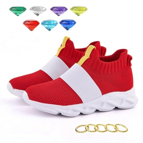 Boys Sneakers Shoes for Kids Boys Girls Red Birthday Fashion Walking Shoes