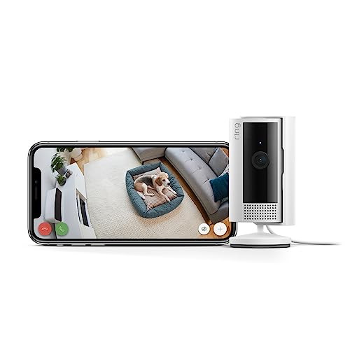 (-44%) Zertifiziert und generalüberholt Ring Innenkamera (Indoor Camera 2. Gen.) | Überwachungskamera für den Innenbereich | 1080p-HD-Video, Privatsphäre-Sichtschutz, WLAN, ideal für Haustiere