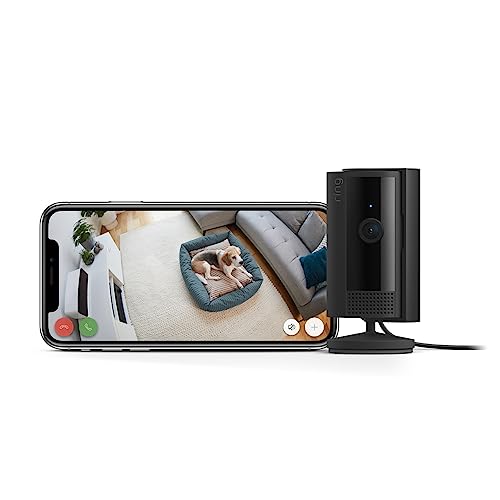 🔥 STARKER PREIS (-44%) Zertifiziert und generalüberholt Ring Innenkamera (Indoor Camera 2. Gen.) | Überwachungskamera für den Innenbereich | 1080p-HD-Video, Privatsphäre-Sichtschutz, WLAN, ideal für Haustiere