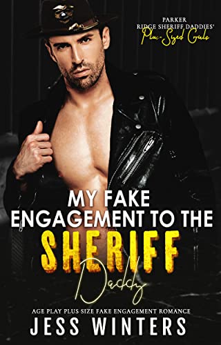 My Fake Engagement to the Sheriff Daddy book cover