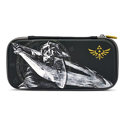 🔥 STARKER PREIS (-33%) PowerA Schlankes Etui für Nintendo Switch oder Nintendo Switch Lite - Battle-Ready Link, Schutzetui, Gaming-Etui, Griff, Konsolentasche, Zubehöraufbewahrung, offiziell lizenziert