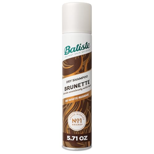 Batiste Dry Shampoo for Brunette Hair, Refresh Hair and Absorb Oil Between Washes, Waterless Shampoo for Added Hair Texture and Body, 5.71 oz