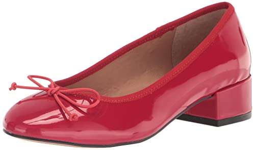 Steve Madden Women's Cherish Pump, Red Patent, 10