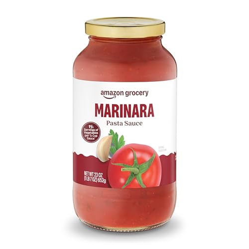 Amazon Grocery, Marinara Pasta Sauce, 23 Oz (Previously Amazon Fresh, Packaging May Vary)
