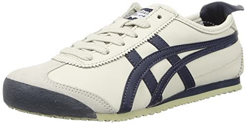 Onitsuka Tiger Unisex Mexico 66 1183C102 (Birch/Peacoat, US Footwear Size System, Adult, Men, Numeric, Medium, 6)