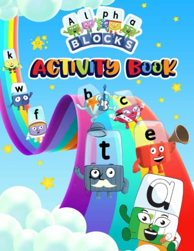 My First alpha letter blocks activity book: Practice Kids Alphabet Workbook, Kids Activity Workbook, Learn to write easily.