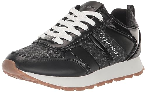 Calvin Klein Women's Carlla3 Sneaker, Black 002, 8