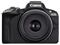 Canon EOS R50 Mirrorless Camera with RF-S 18-45mm Lens