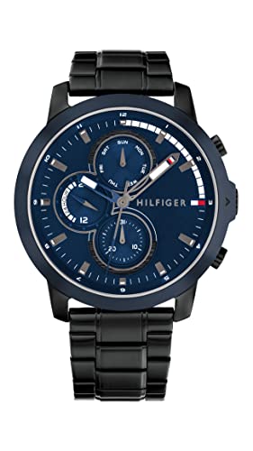 Tommy Hilfiger Blue Dial Quartz Analog with Date Watch for Men-TH1792049