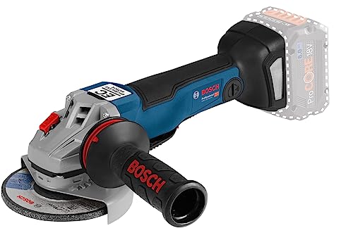 Bosch PRO 18V System Akku Winkelschleifer GWS 18V-10 P (inkl.Zusatzhandgriff, Schutzhaube, Schnellspannmutter, Aufnahmeflansch, ohne Akku/Ladegerät)