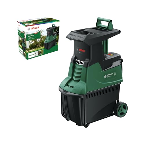 (-39%) Bosch Turbinenhäcksler AXT 25 TC (2.500 W; geeignet für Holz und harte Gartenabfälle; integrierte Fangbox 53 l; in Karton)