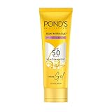 PONDS Serum boost sunscreen prevent and fade dark patches with the power of SPF 50 and NIACINAMIDEC Serum 100g