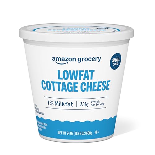 Amazon Grocery, Low Fat Cottage Cheese, Small Curd, 24 Oz (Previously Amazon Fresh, Packaging May Vary)