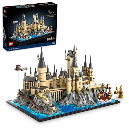 LEGO 76419 Harry Potter Castello e Parco di Hogwarts, Kit di Modellismo da Esposizione per Fan e Adulti, Set con Luoghi Iconici: Torre dell'Astronomia, Sala Grande, Camera dei Segreti e altro : Amazon