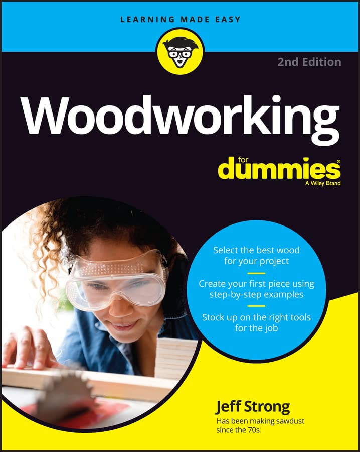 Woodworking for Dummies book cover