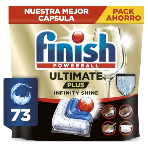 🔥 STARKER PREIS (-34%) Finish Ultimate Plus Infinity Shine Spülmaschinentabs 73 Caps