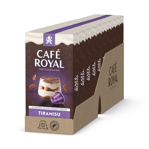 🔥 STARKER PREIS (-32%) Café Royal Tiramisu – 100 Kapseln Nespresso®, hell, Aromakaffee