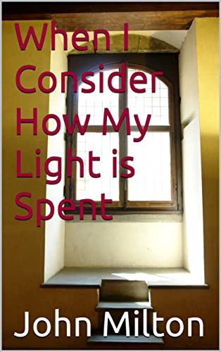 When I Consider How My Light is Spent (Short Story) book cover
