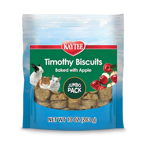 Kaytee Timothy Biscuits Baked Treat With Apple For Rabbits Guinea