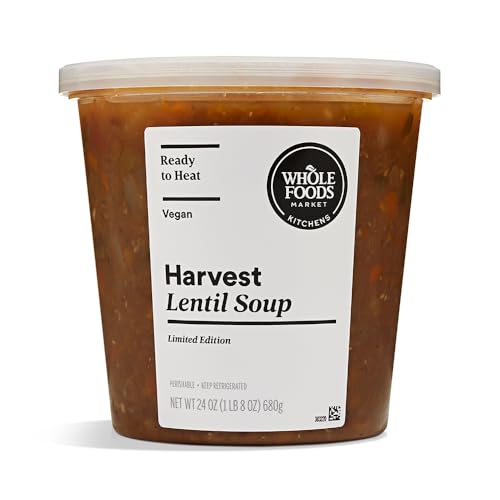 Whole Foods Kitchens Harvest Lentil Soup, 24 Oz