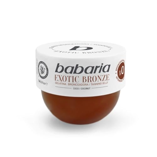 🔥 STARKER PREIS (-26%) Babaria - Kokos Bräunungsgel Reisegröße | Bräunungsbeschleuniger Travel | Bräunungsgel Kokos | 75 ml