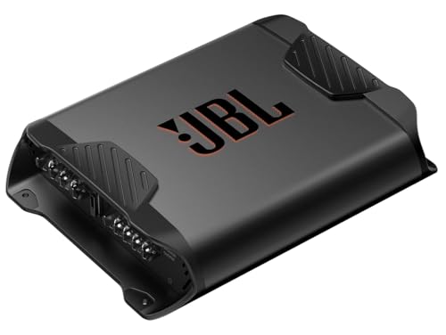 JBL Concert A652 2-Channel Car Amplifier Class AB - Car Power Amplifier with 2 x 65 Watt RMS - 2 or 1 Channel: 500 Watt Peak for 2 Car Speakers or 1 Subwoofer with 170 W RMS
