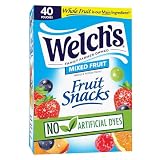 Welch’s Fruit Snacks, Mixed Fruit, 40-Count for only $3.89 shipped
