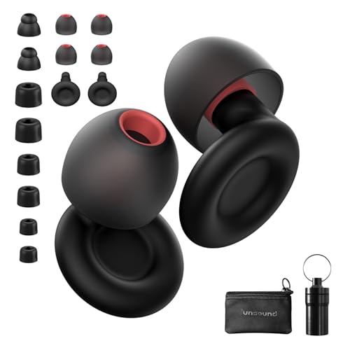 Ear Plugs for Sleeping Noise R...g Black Red,1 Count(Pack of 1